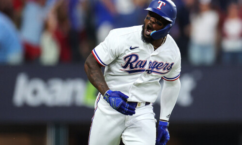 Adolis Garcia, El Bombi, Texas Rangers, American League Champion, Houston Astros