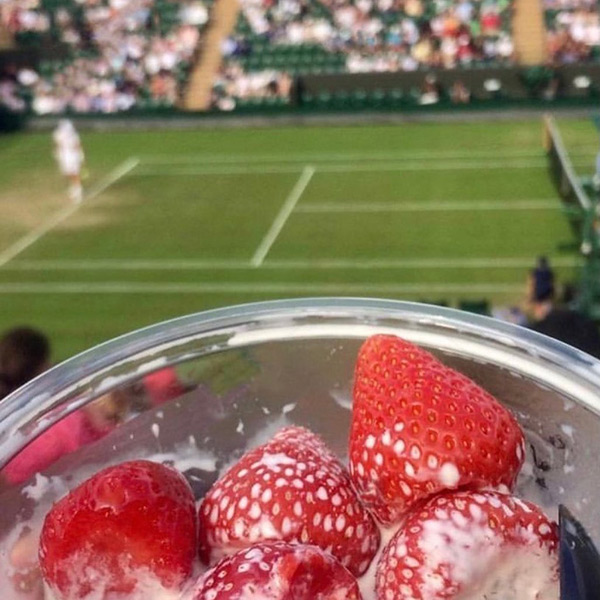 Fragole Panna Wimbledon
