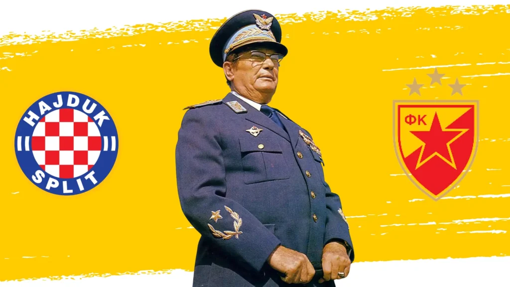 Dopo la morte di Tito durante Hajduk Spalato - Stella Rossa, la Jugoslavia cominciò a dissolversi
