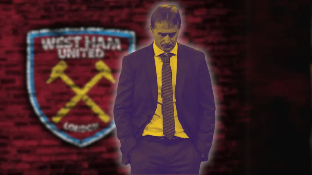 Lopetegui è arrivato al West Ham cercando di portare senza successo un calcio più propositivo.