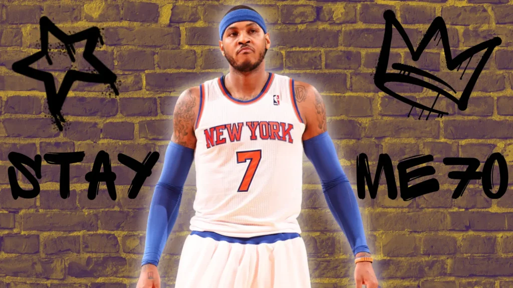 Anche se non ha mai vinto un titolo, Carmelo Anthony rimarrà sempre una leggenda NBA.