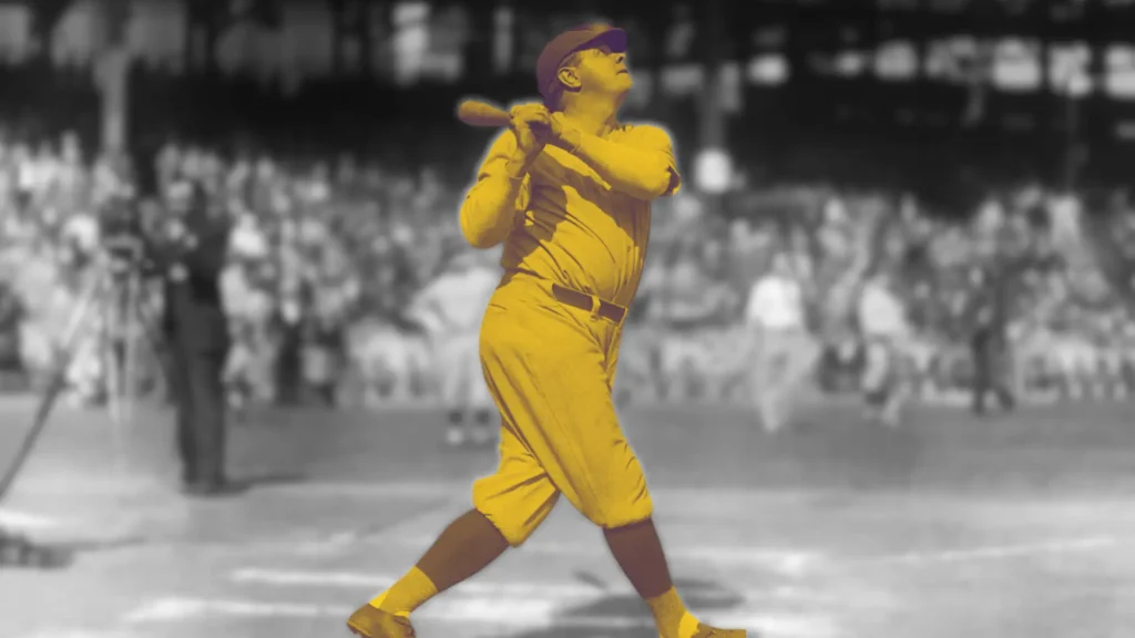 Babe Ruth ha reso il baseball un fenomeno globale.