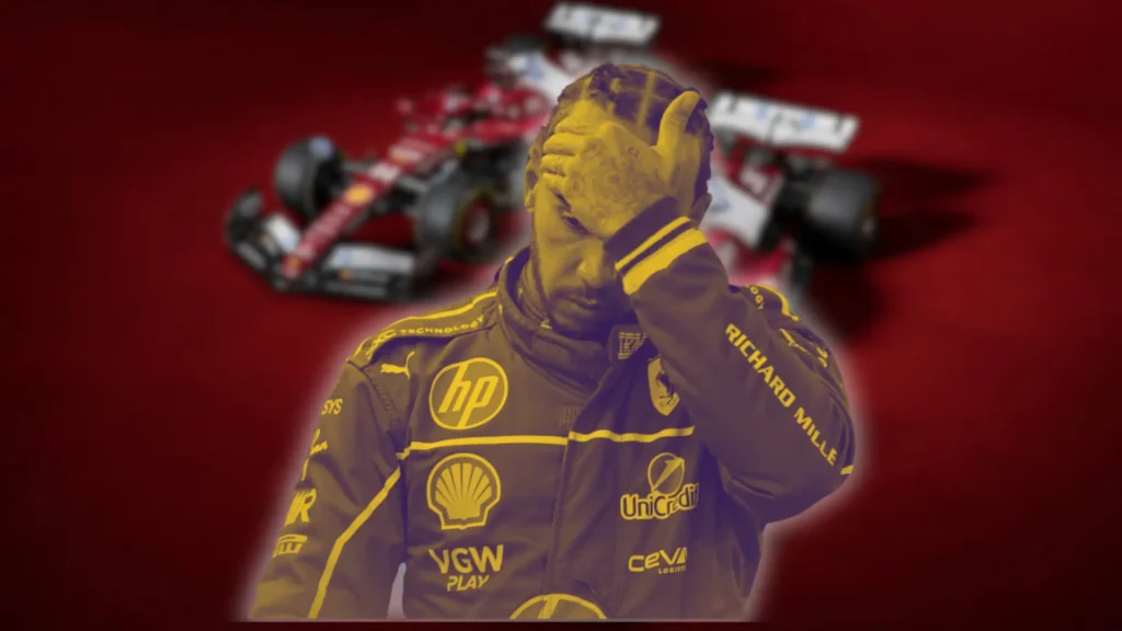 Dopo cinque Gran Premi, è già crisi tra Hamilton e la Ferrari con l'inglese che non è ancora riuscito a trovare il feeling con la macchina.