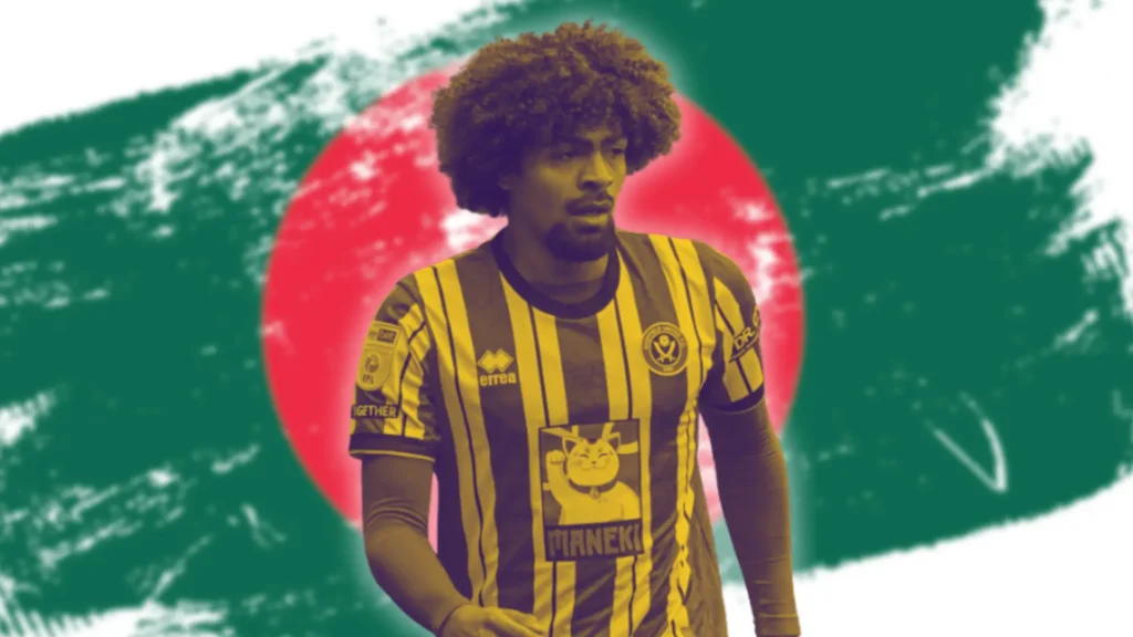 Il calcio in Bangladesh sta diventando sempre più popolare e Hamza Choudhury è l'anima del movimento.