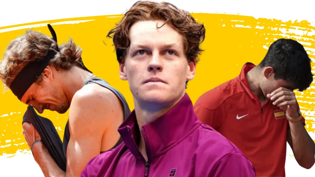 Durante la squalifica di Sinner, Alcaraz e Zverev non sono riusciti ad approfittare della situazione per scalzare l'azzurro dal primo posto del ranking ATP.